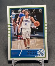 Tyrese Maxey Classics Rookie RC 2020-21 Panini Chronicles Card #631 76ers. rookie card picture