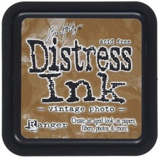 Ranger DIS-19527 Tim Holtz Distress Ink Pad, Vintage 0.1 fl oz, Photo