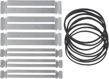 3 Sets Guitar Fret Protector, Jwodo Stainless Steel Narrow and Wide Guards