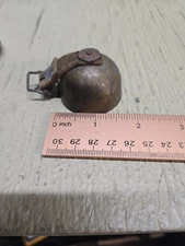 Antique Brass Sleigh / Harness Bell with Leather Strap & Buckle – Horse Tack