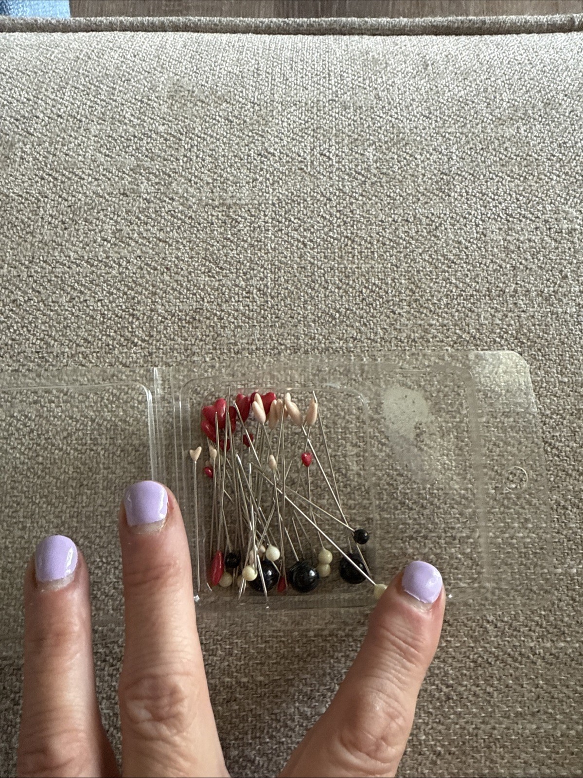 Bazzill Basics Really BIG Paper Clips & Decorative Heart Pins Scrapbooking Lot