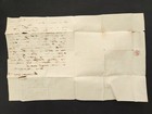 1832 antique STAMPLESS COVER LETTER sumter dist sc EDWARD BROUGHTON w PROMISORY — photo 2