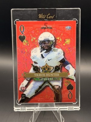 2025 Wild Card Stacked Deck Back to Back Travis Hunter & Ryan Williams 1/1 RC