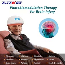 Photobiomodulation Helmet 1070nm Infrared Light Therapy for Parkinson Depression