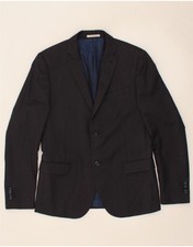 Giacca blazer uomo 2 bottoni DANIELE ALESSANDRINI IT 50 grande grigio lana AE06