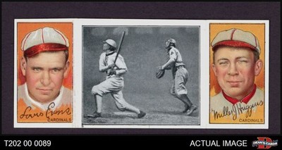 1912 T202 Hassan Miller Huggins Sullivan Puts Up High One  HALL-OF-FAME 5 - EX