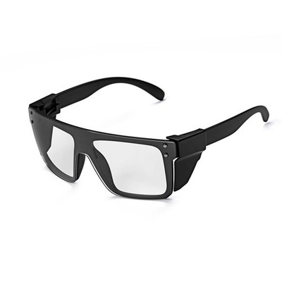 UV400Transition Photochromic Safety Glases Light to Dark Grey Lenses ANSI Z87...