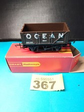 ORIGINAL BOXED/UNUSED HORNBY `OO GAUGE` R009 `7-PLANK OPEN WAGON` "OCEAN"