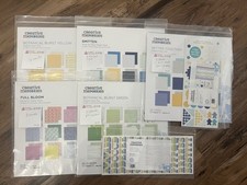 Creative Memories Designer Paper Pack Lot Destashing- Used Group 3