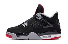 Jordan 4 Retro Bred 2019 GS - 408452-060 MT
