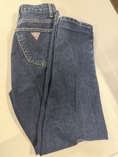 Vintage 90s Guess Jeans USA Made High Rise Mom Jeans Women’s 29 Dark Wash Denim