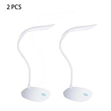 1-3 Pack USB LED Desk Lamp Touch Dimmable Rechargeable