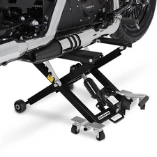 Motorcycle Jack Scissor Hydraulic Lift XL black