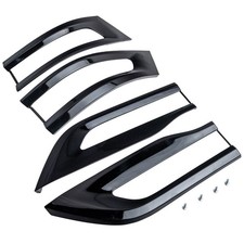 Tail Light Trim Bezel Kit For Jeep Grand Cherokee 2014-2020 Gloss Black