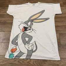 Vintage 90s Bugs Bunny Looney Tunes Flirts Cartoon Shirt