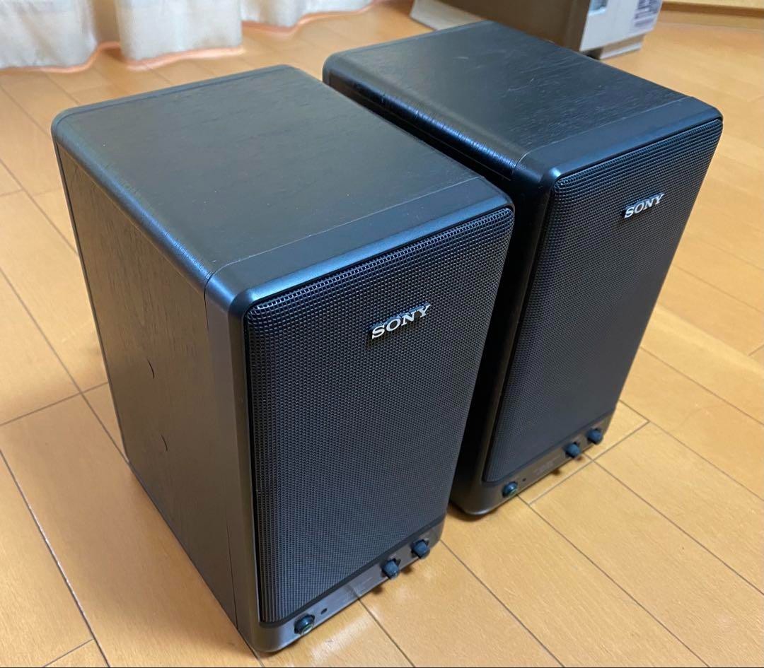 SONY SRS-200 active speaker system スピーカー Sony SRS-200 SRS200 Amplifier Speakers with BuiltIn Amp 2