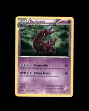Scolipede 54/114 Rare Black & White Pokemon Near Mint