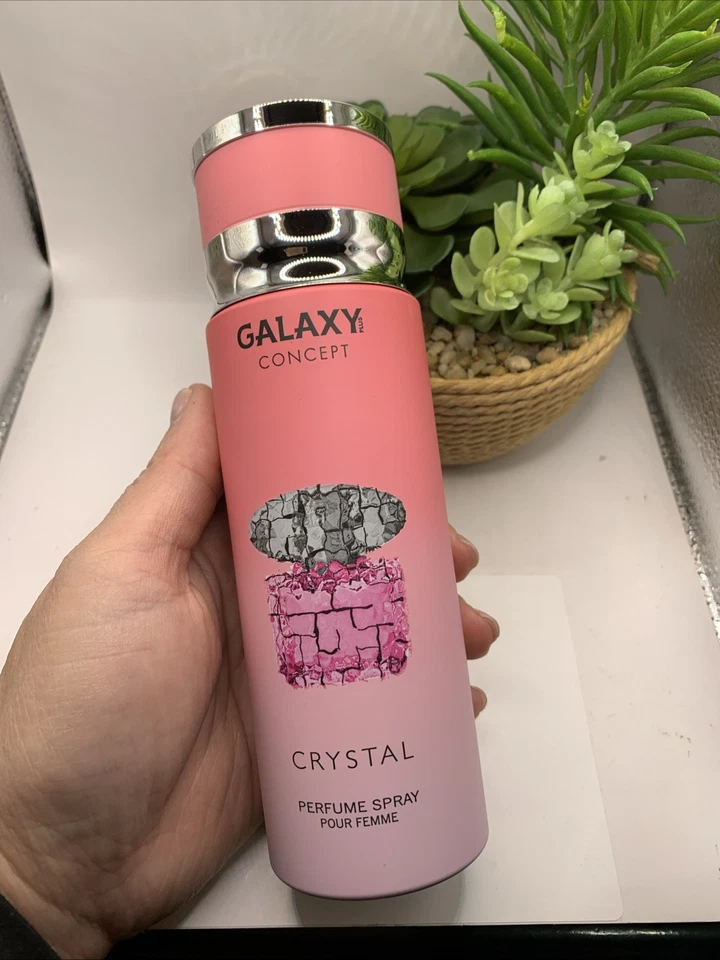 GALAXY CONCEPT PERFUME SPRAY VERSACE CRISTAL BRILLANTE INSPIRADO CUERPO SPRAY 200 ml Foto 2 de 3