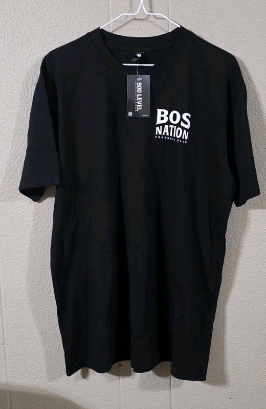 Nwt $45 Men's Sports Illustrated Bos Nation Football Club Heavyweight Tee Shirt
