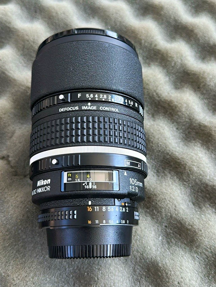 Nikon DC-NIKKOR 105mm Focal Camera Lenses for sale - eBay