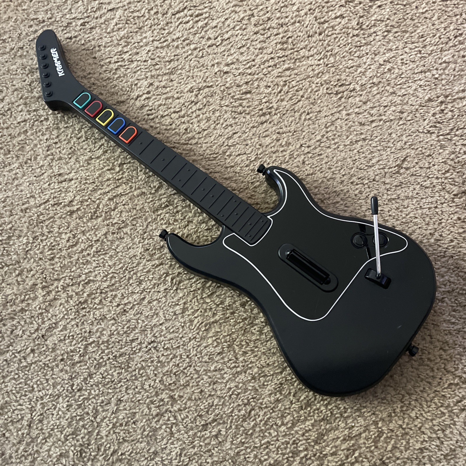 Kramer Striker Guitar Hero Controller PS2 Wireless NO DONGLE No Strap 95119 805