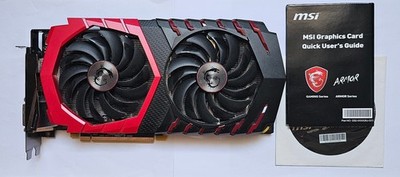 MSI AMD Radeon RX580 GAMING X 8G GPU 8GB GDDR5 VRAM Gaming PC Grafikkarte