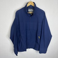 Zero Restriction Gore-Tex Golf Jacket Men  s Medium Blue Waterproof USA Made