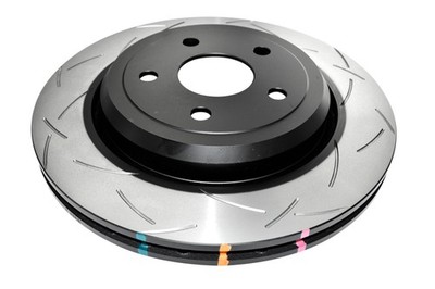 DBA 4000 Series T3 Rear Slotted Rotor for Jeep Grand Cherokee 2012-2018