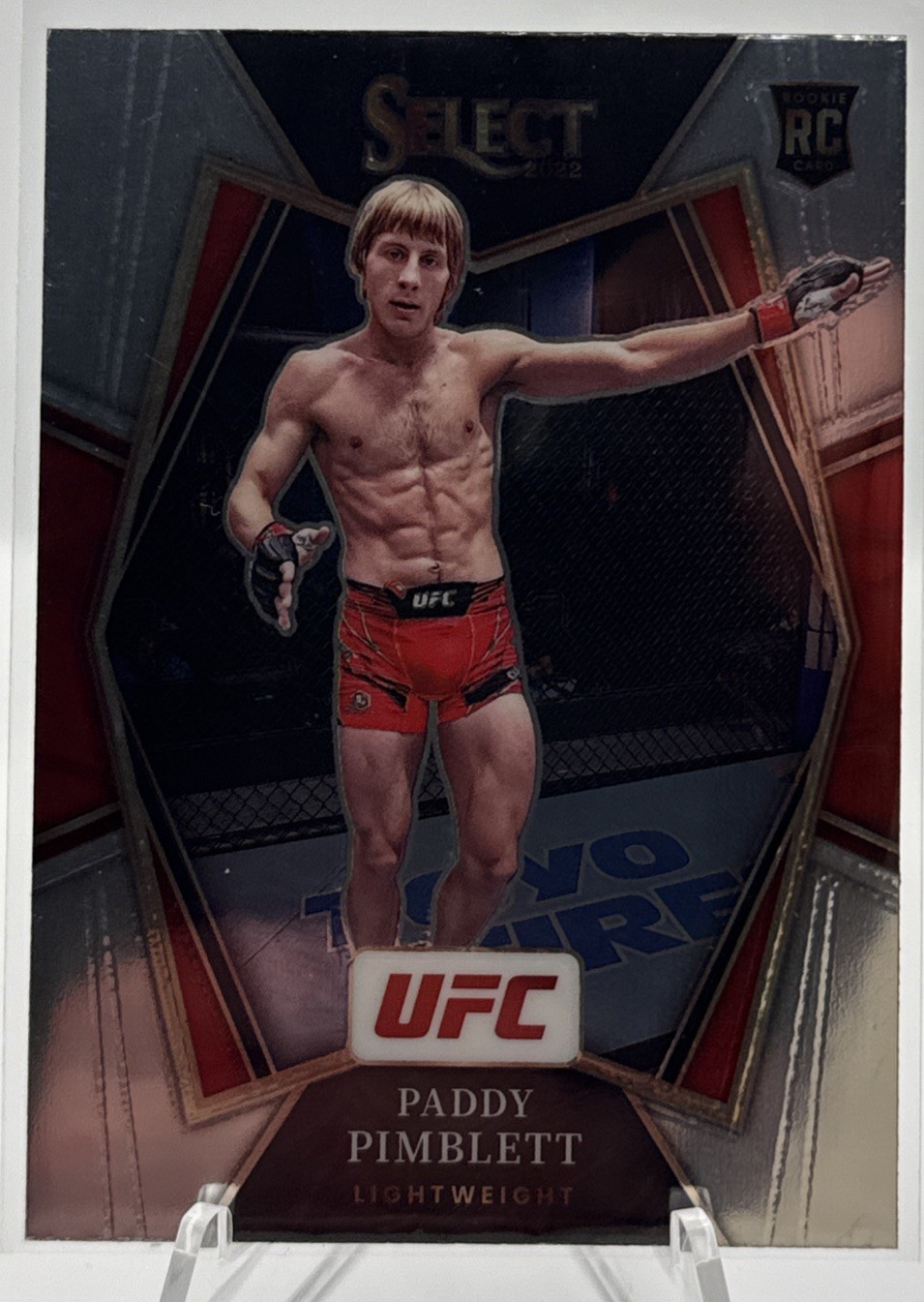 2022 Panini Select UFC - Premier Level Paddy Pimblett #167 (RC)