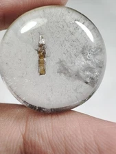 Rare Parisite-Ce Perfect Crystal On Qaurtz & Unique Growth-Zagi Mountain,Pk