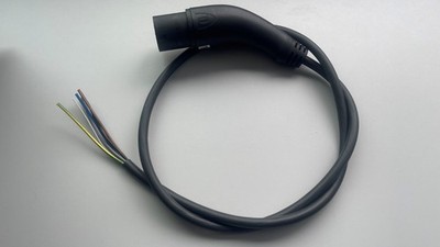 HARTING Typ 2 Kupplung mit Kabel 1,4 m   5-adrig + CP/PP   für Wallbox / Ladesta