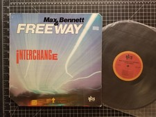 MAX BENNETT & FREEWAY Interchange LP 1987 VG+/VG+ Victor Feldman VINYL Sam Riney