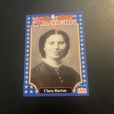 1992 Starline Americana Historic Trading Cards Card 1992 #32 Clara Barton