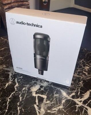 Audio-Technica AT2020 Cardioid Condenser Microphone - Black