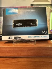 Crucial P3 NVMe M.2 4TB 99%+ BARELY USED