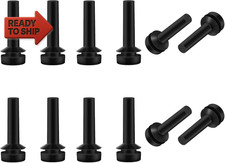 12Pcs WB02X24790 Grate Rubber Feet Replacement for GE Stove Parts Rubber Grate