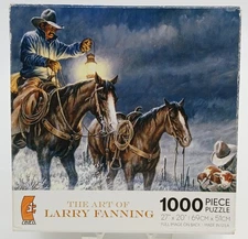 The Art Of Larry Fanning 1000 Piece Puzzle High Range Early Arrival Ceaco SEALED