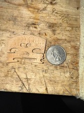 Vintage Violin Bridge, semi-fitted, Czech