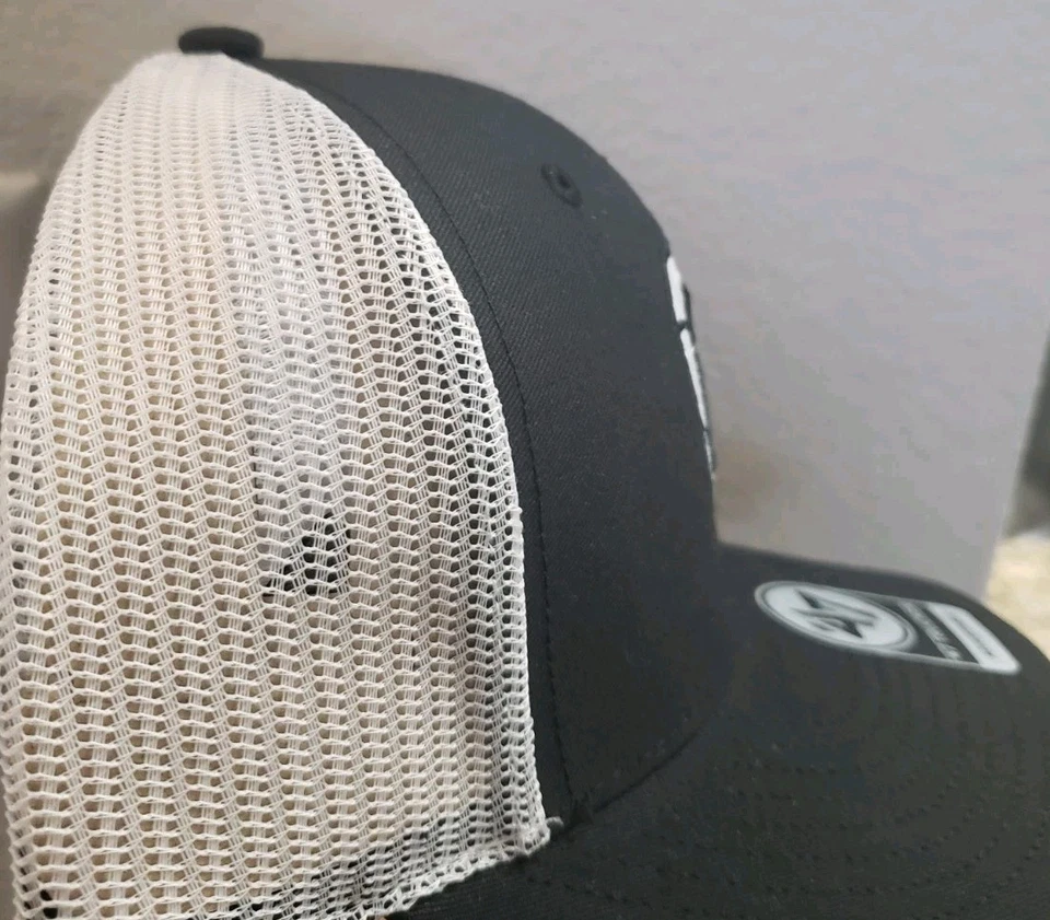 Brooklyn Nets Hat Cap 47 Trucker Mesh Snapback Snap Back 47 Brand - Image 2 of 4