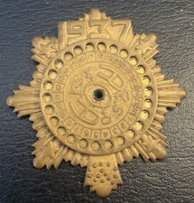 Original 1937 Little Orphan Annie Radio Ovaltine Decoder Badge Promo Pin