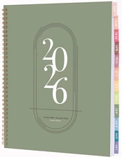 Rileys 2026 Planner, Agenda Planner with Weekly and Monthly View, Daily Agenda B
