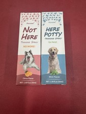 Petstoral Dog Not Here Here Potty Training Spray Kit Puppy Essentials1.69oz ea