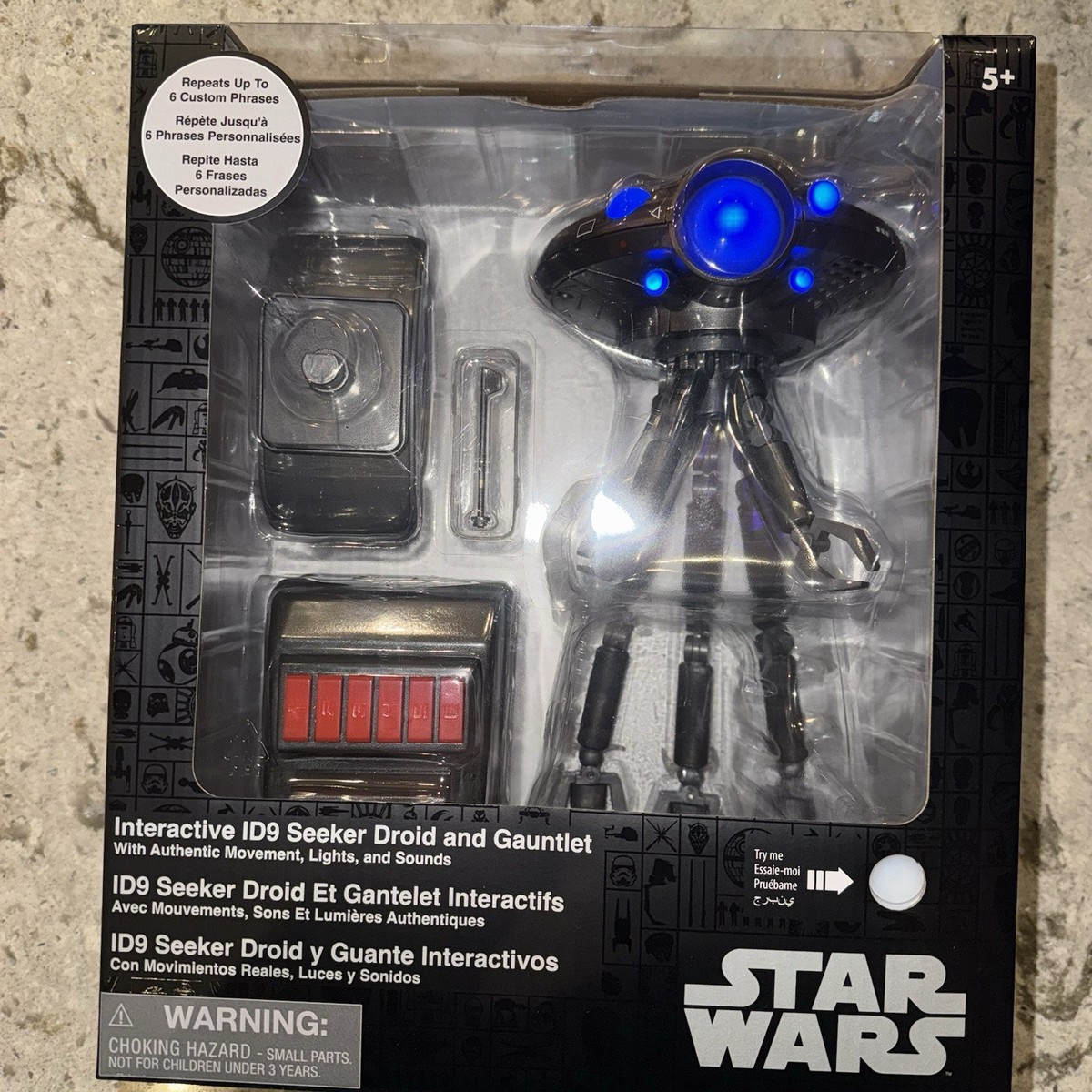 Disney Parks Star Wars ID9 Interactive Seeker Droid Gauntlet