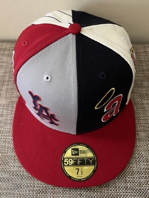 New Era MLB Los Angeles Angels Pinwheel Logo 59FIFTY Fitted Hat 7