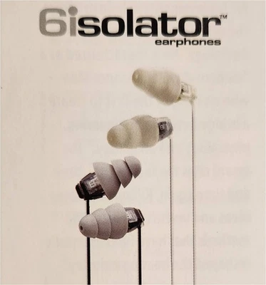 Etymotic Research ER-6i earphone ( 24") NOS Great for under helmet