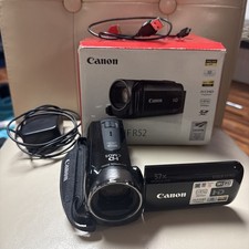 CANON VIXIA HF R52 32GB Digital Camcorder Camera 1080p 3" LCD With Charger 4