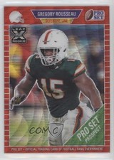 2021 Leaf Pro Set Metal Red Wave /75 Greg Rousseau Gregory Rousseau #28 0c6