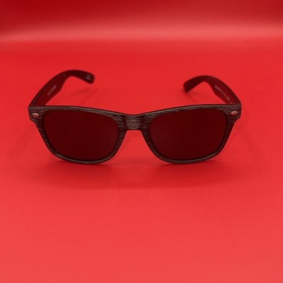 Shady Rays Sunglasses Gray Faux Wood Plastic CL-30 Polarized