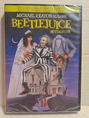 Beetlejuice (DVD, 2008, Canadian Deluxe Edition) Michael Keaton New Sealed 