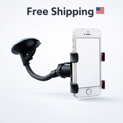 Car Windshield Suction Cup Mount Holder Cradle For Mobile Cell Phone iPhone GPS
